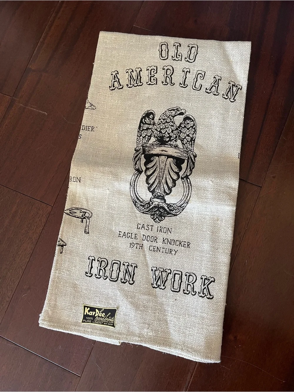 Vintage authentic hand